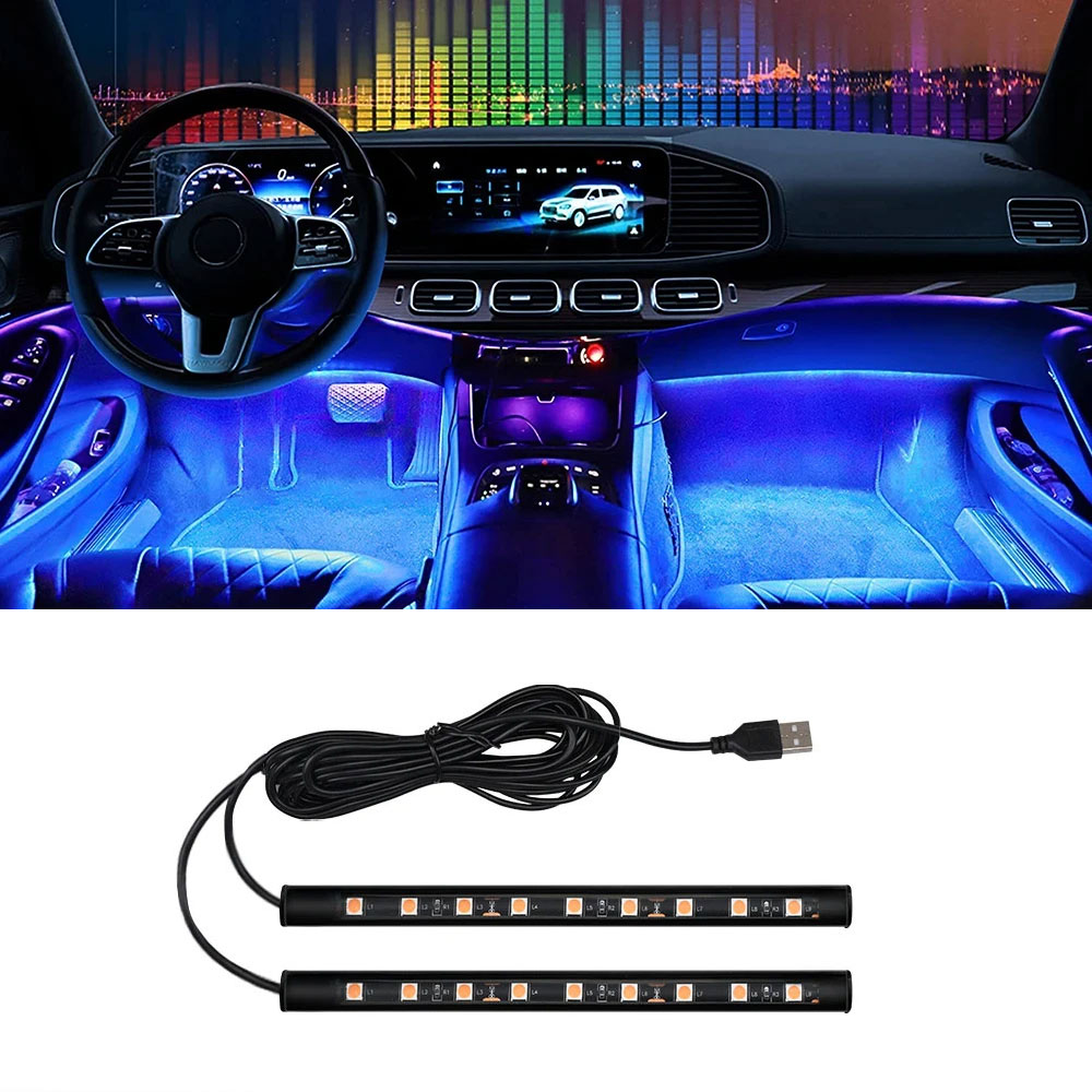 Car Neon Light Foot Light LED  - огляд і ціна Vape Decoration