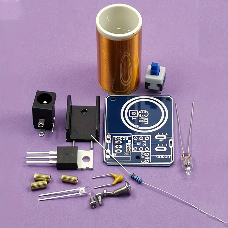 Mini Tesla Coil Kit BD243 DIY  - огляд і ціна Coil Building Kit